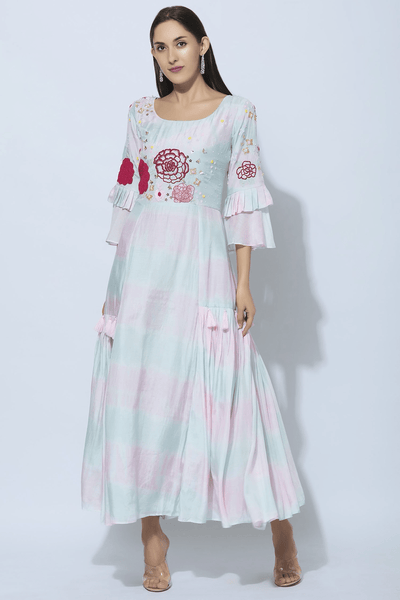 <b>Itara An Another</b><br>Shibori Embroidered Dress - Anahita