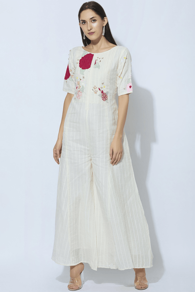 <b>Itara An Another</b><br>Cotton Embroidered Jumpsuit - Anahita